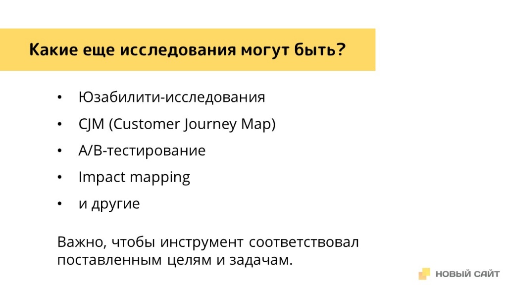 Другие виды исследования