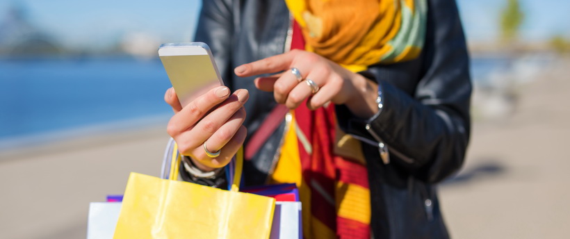 Покупки одежды в интернет-магазинах